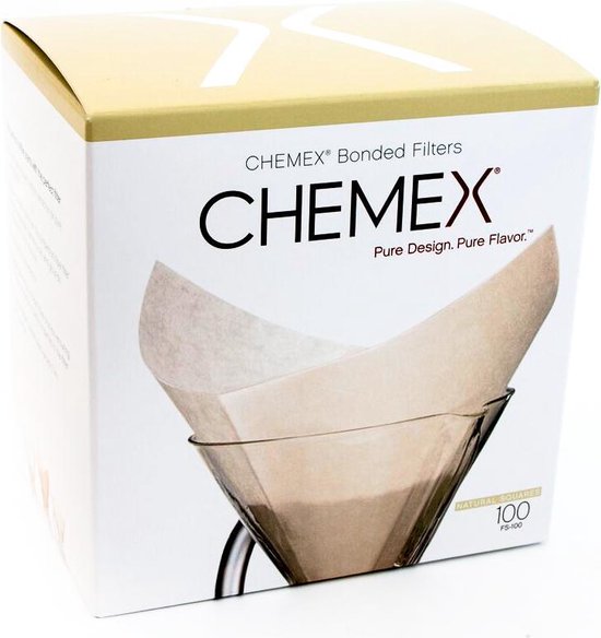 Chemex Filters vierkant voorgevouwen 6-8-10-kops