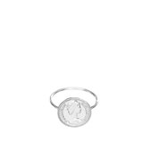 Les Soeurs Chloe Coin Ring Zilver - Maat 50