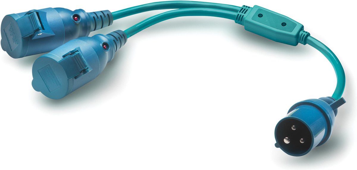 Mastervolt Splitter voor CEE stekker met spanningsindicatie Splitter voor CEE stekker met spanningsindicatie