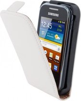 Mobiparts Premium Flip Case Samsung Galaxy Pocket White