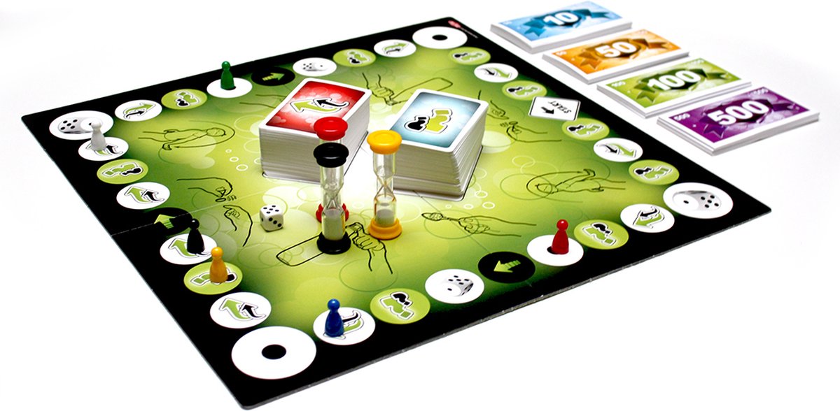 Tactic Wedden Dat Je Het Kan? - Bordspel - Familiespel - Partyspel - Denk- en Doe Opdrachten - Wedden met Speelgeld - 300 Kaarten - Met Junioropdrachten - 3 tot 6 Spelers - Vanaf 8 Jaar — afbeelding 5