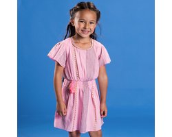 Mim pi Meisjes Jurk Roze Maat 152 bol