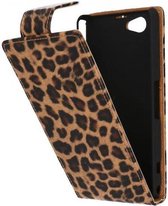 Luipaard Classic Flip Case Hoesjes voor Sony Xperia Z1 Compact Chita