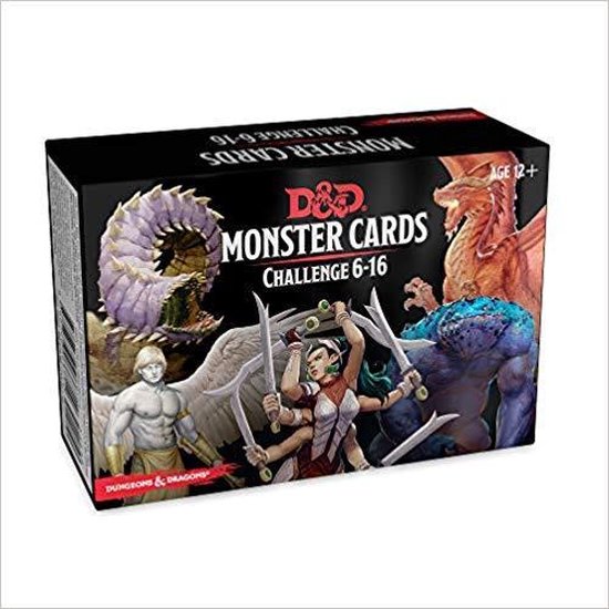 Afbeelding van het spel Dungeons & Dragons Spellbook Cards - Monsters 6-16 - D&d Accessory