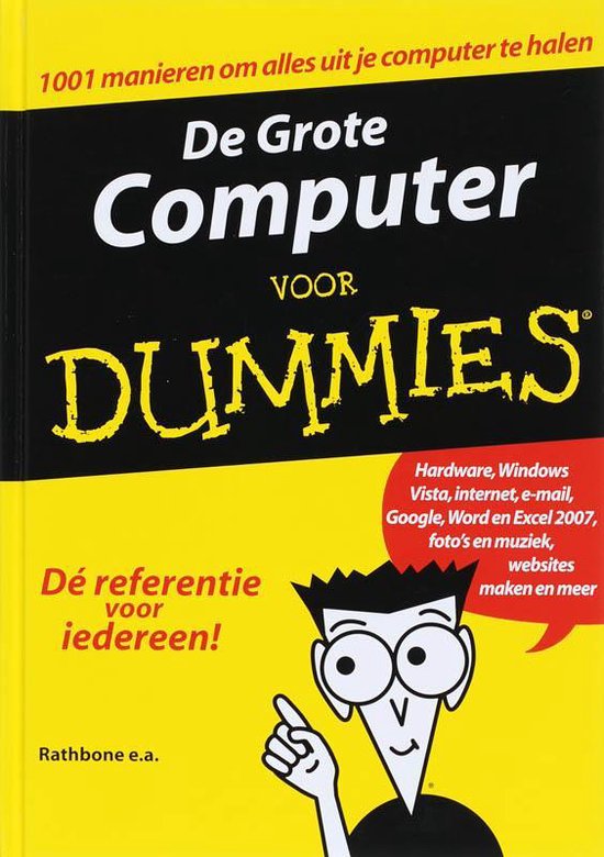 Cover van het boek 'De Grote Computers voor Dummies'