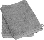 ARTG Towelzz® - Set van 10 Washandjes - 16 x 22 cm - Washandje - 100% Katoen - 500 gr/m2 - Midden Donker Grijs - ANTHRACITE GREY