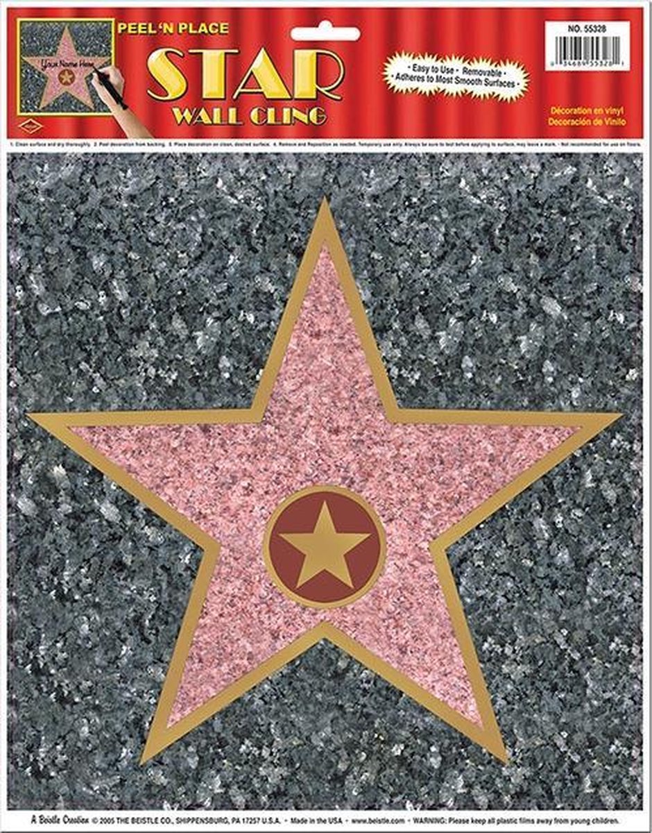 360 DEGREES - Muurversiering Walk of Fame