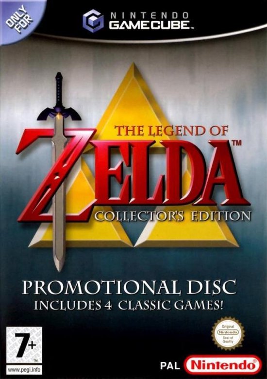 The legend of zelda collector's sales edition gamecube