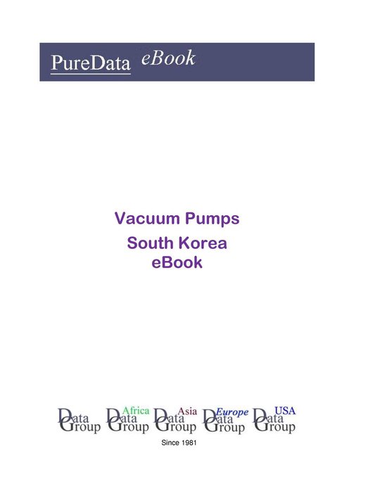 PureData eBook - Vacuum Pumps in South Korea - cover