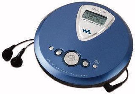 Sony ATRAC/MP3 CD WALKMAN D-NE300 Blue | bol.com