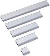 Klemlijst maul 11.3x4cm aluminium zelfklevend | Blister a 1 stuk