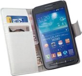 HC Book Wit Flip Wallet case Telefoonhoesje Samsung Galaxy Core Advance