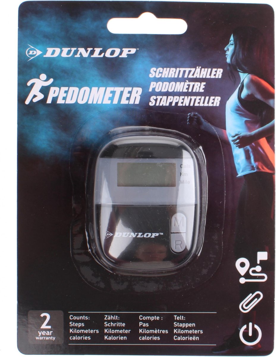 Dunlop Stappenteller 4 X 5,4 Cm Grijs | bol.com
