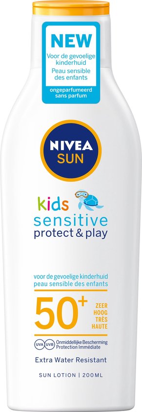 NIVEA SUN Kids Protect & Sensitive Zonnemelk SPF 50+ - 200 ml