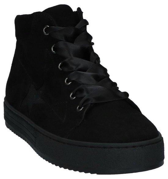 Gabor Dames Sneakers 518 - Zwart - Maat 41 | bol.com