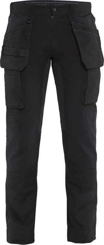 Blåkläder 1469-1845 Pantalon de travail de service Stretch Zwart taille 58