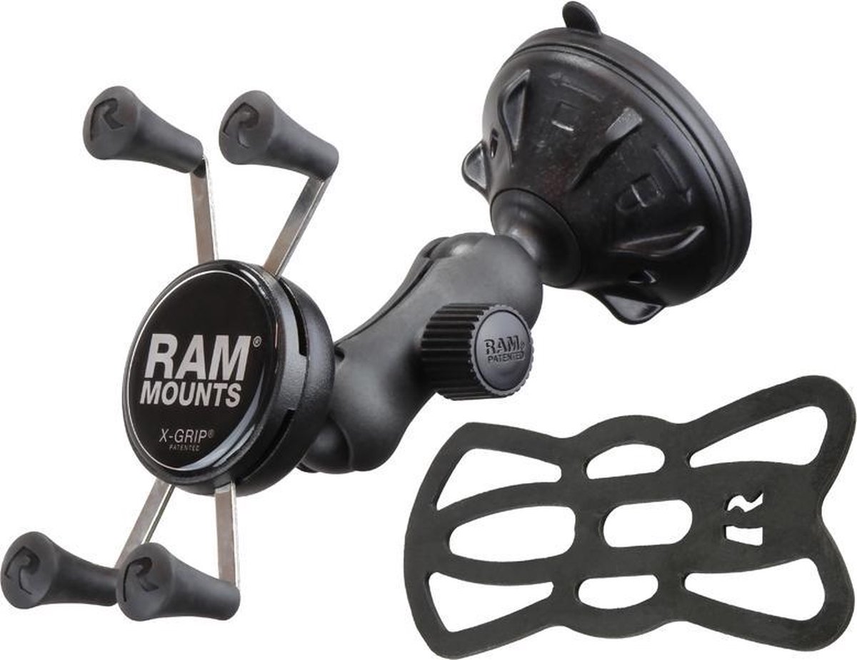 RAM Mount RAP-B-166-2-UN7 houder Mobiele telefoon/Smartphone Zwart Passieve houder