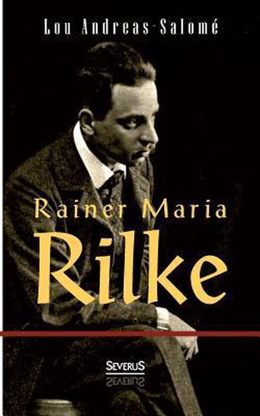 Boek 'Rainer Maria Rilke' met een portret van de schrijver