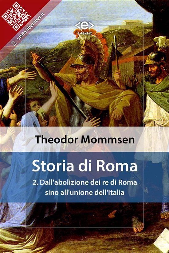 Liber Liber - Storia di Roma. Vol. 2: Dall'abolizione dei re ... - cover