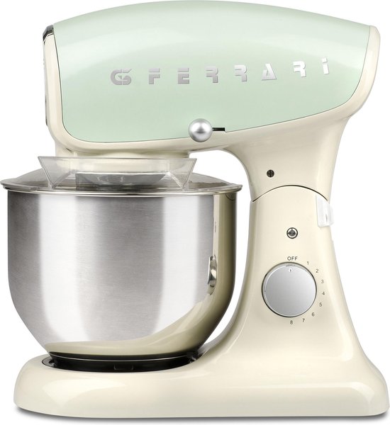 G3 Ferrari Pastaio Deluxe Staande mixer Beige, Muntkleur 1200 W | bol.com