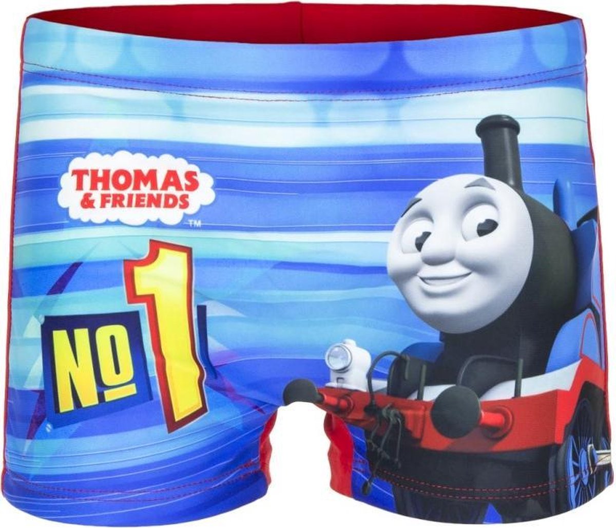 Zwembroek van Thomas de Trein, rood maat 86
