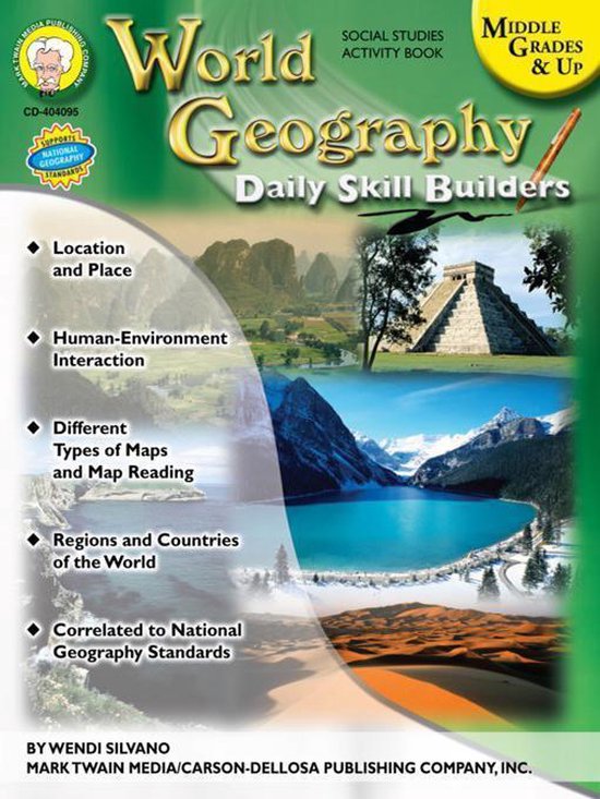 World Geography, Grades 6 12 (ebook), Wendi Silvano 9781580377027