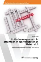Notfallmanagement in öffentlichen Universitäten in Österreich