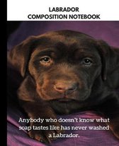 Labrador Composition Notebook