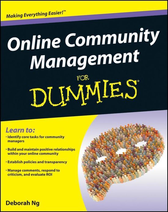 Online Community Management For Dummies - cover