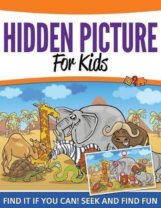 Hidden Pictures For Kids - cover