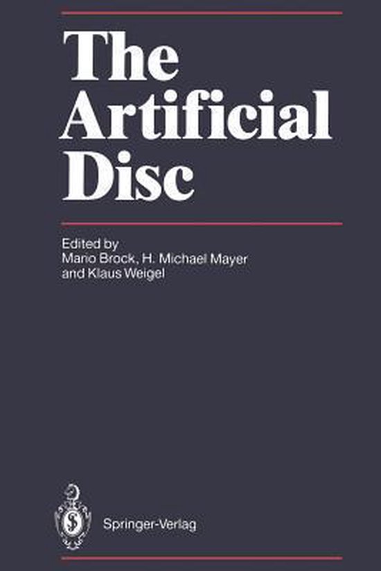 The Artificial Disc - cover