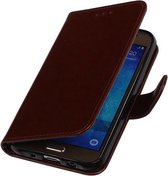 Bruin Smartphone TPU Booktype Huawei Honor Y6 Wallet Cover Hoesje