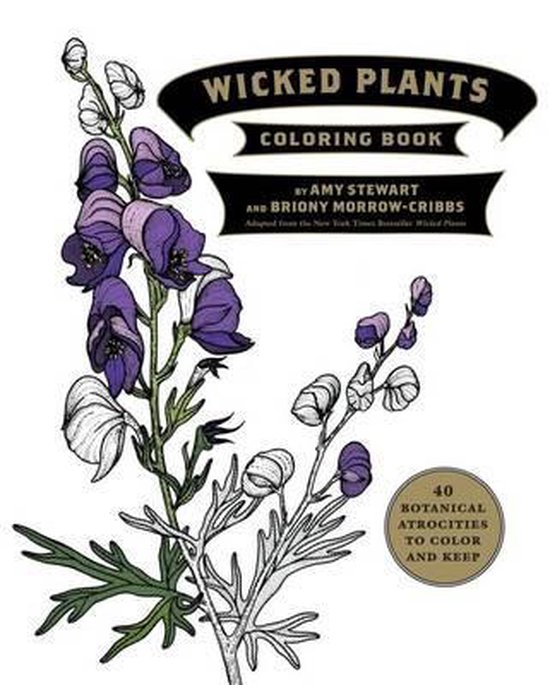 Wicked Plants Coloring Book, Amy Stewart 9781616206833 Boeken