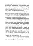 Pagina uit een boek met tekst over de perstechniek van Carita, het verloop van de bevalling en de ervaringen van de moeder.