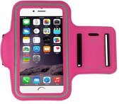 iPhone 8 hoes Sport armband Hardloopband Hoesje Roze