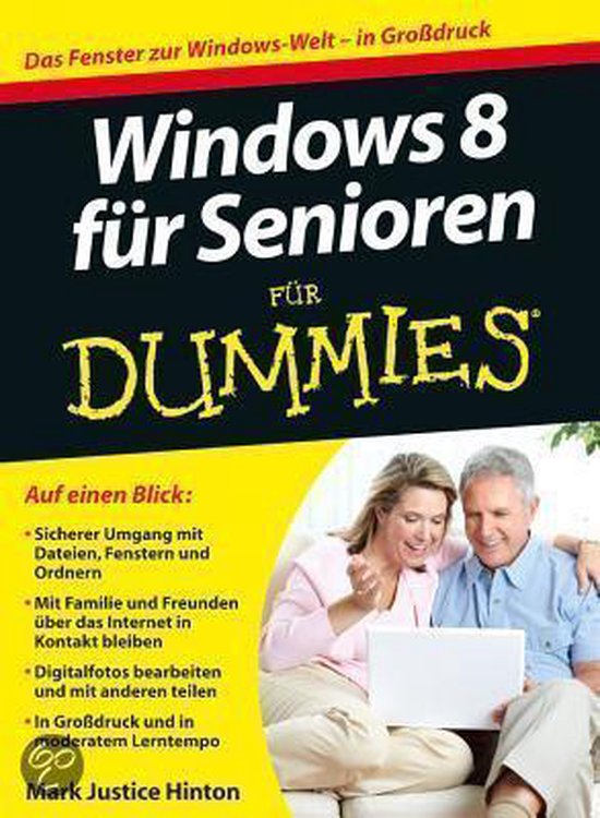Windows 8 für Senioren für Dummies - cover