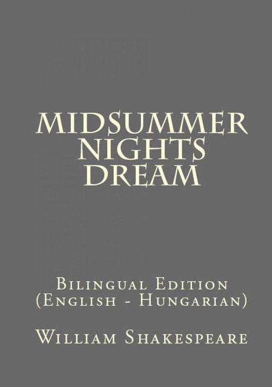 Midsummer Nights Dream - cover