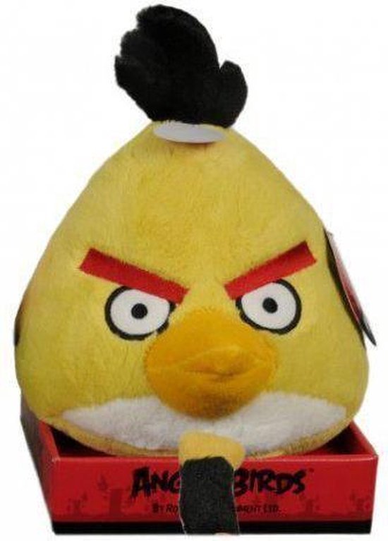 Gele Angry Bird knuffel Turbo 20 cm | bol.com