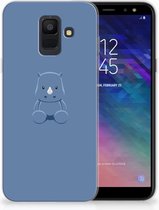 Geschikt voor Samsung Galaxy A6 (2018) Uniek TPU Hoesje Baby Rhino