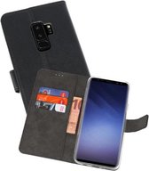 Booktype Telefoonhoesjes - Bookcase Hoesje - Wallet Case -  Geschikt voor Samsung Galaxy S9 Plus - Zwart