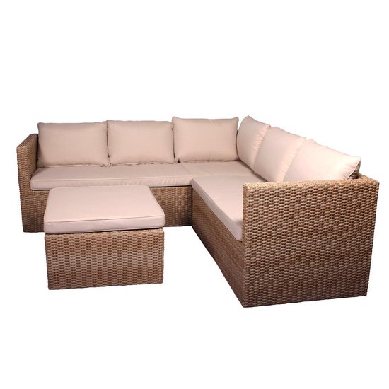 Loungeset Lynn Rattan Grey