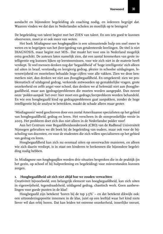 Boek 'Misdiagnose van hoogbegaafden': titel, Inhoud, Hoofdstuk 1: Creativiteit bijvoorbeeld, een belangrijk element van hoogbegaafdheid.
