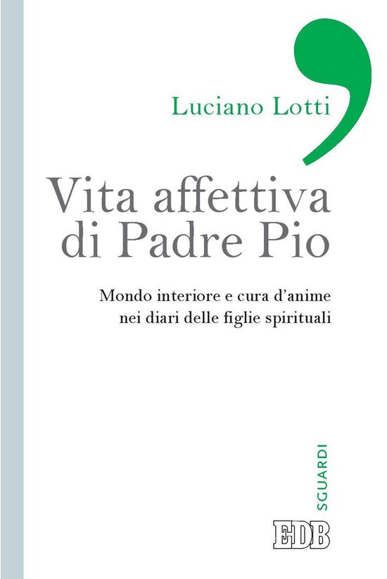 Vita affettiva di Padre Pio - cover