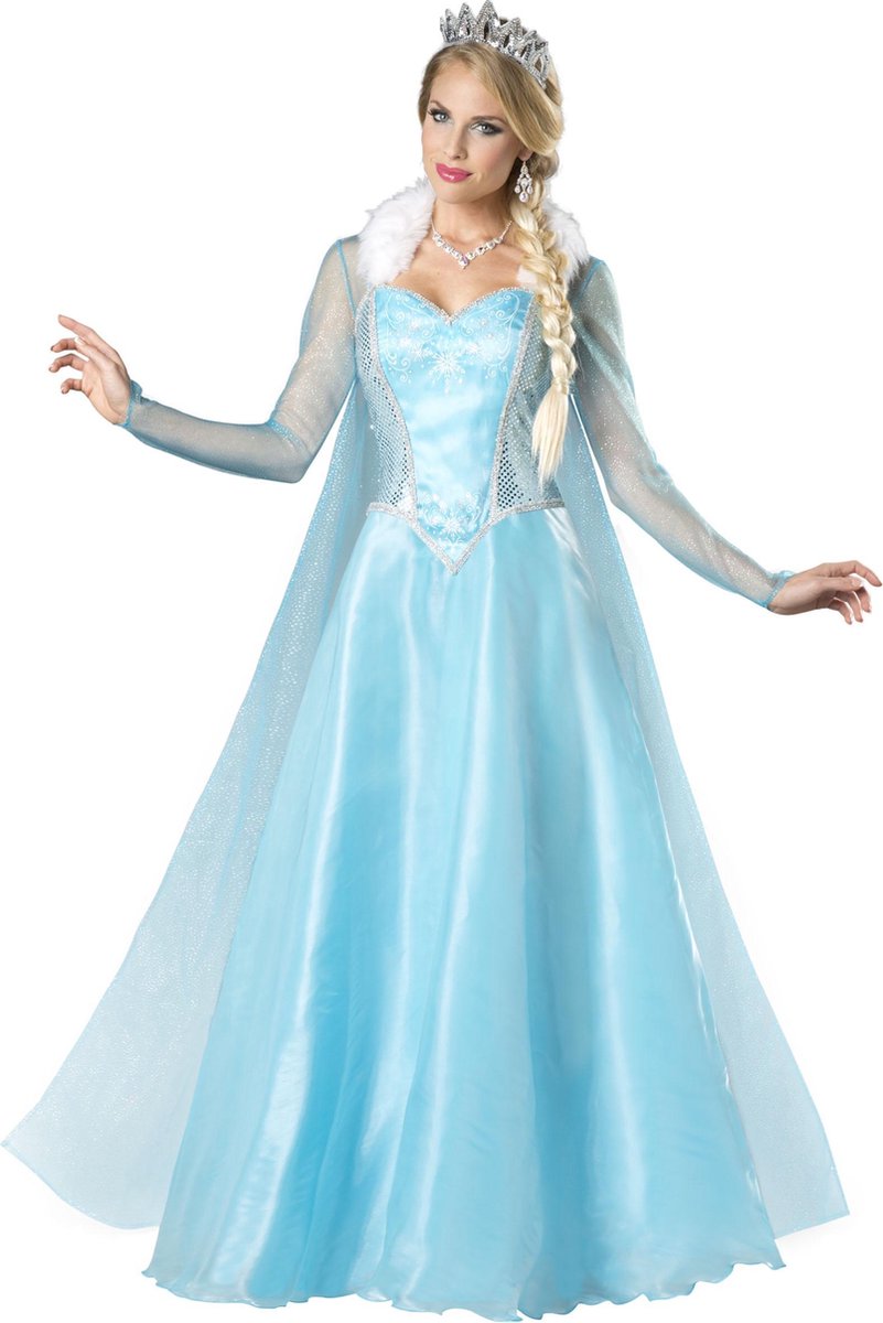 Luxe sneeuwprinses kostuum voor dames - Verkleedkleding - Medium | bol.com