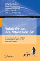 Communications in Computer and Information Science 542 - Analysis of Images, Social Networks and Texts