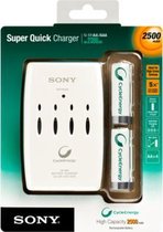 QUICK REFRESH CHARGER + AA 2500 MAH X4