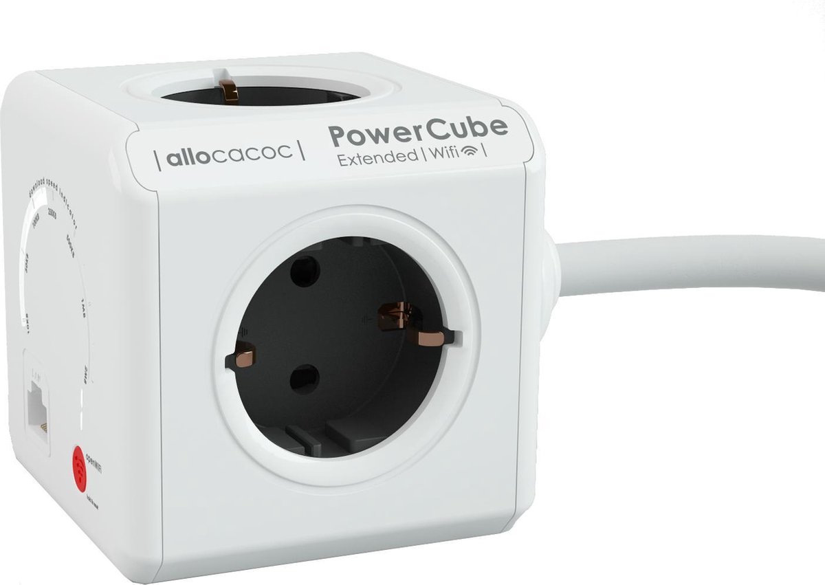 DesignNest PowerCube Extended - wifi - Schuko