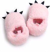 1 paar Babyslofjes Berenpootjes Roze| Baby Slofjes 0-6 Maanden