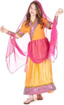 WELLY INTERNATIONAL - Bollywood prinses kostuum voor meiden - 128 (5-7 jaar)