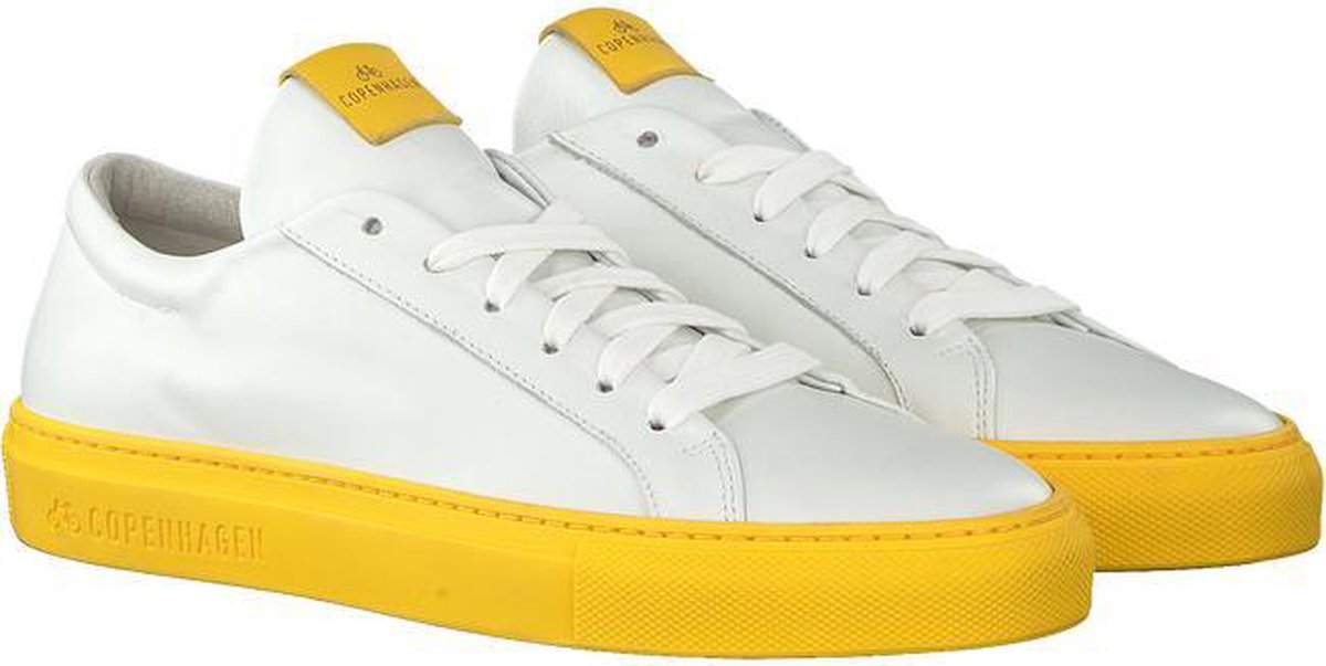 COPENHAGEN FOOTWEAR Dames Sneakers Vitell - Wit - Maat 36 | bol.com